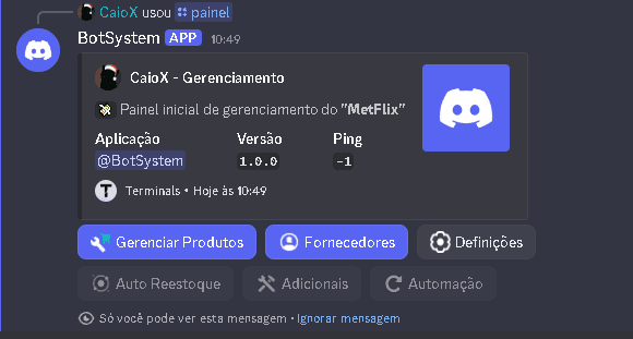 Gerenciamento de estoque - [MetFlix] - Imagem 1