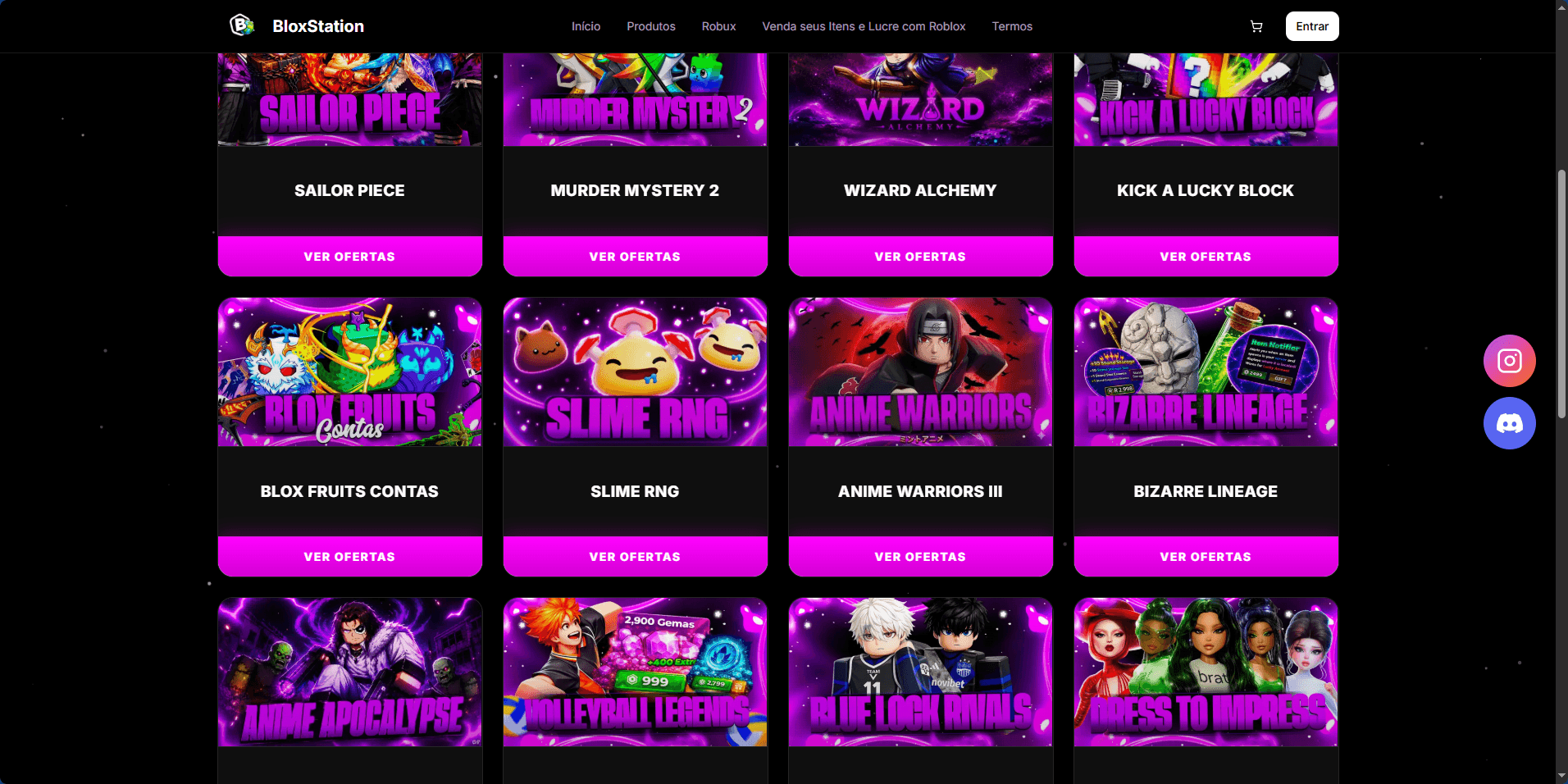 BloxStation Website - 3