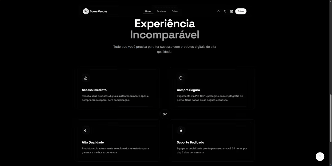 Souza Vendas - benefícios e diferenciais